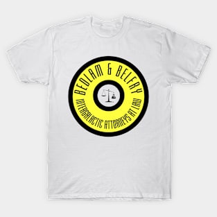 Bedlam & Belfry Yellow Logo T-Shirt